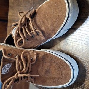 Brown suede vans